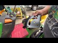 John Deere Lawnmower Steering Problem’s Repair #johndeere #lawncare #lawnmower #overgrown #repair