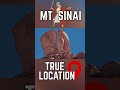 Mt Sinai S True Location Finally Discovered By Scientists Mt Sinai S True Location Finally Discovered By Scientists
