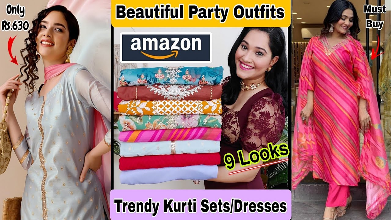 Buy BLOCK STYLE Cotton Jacket Style Kurti and Straight Plazo Set for Women  and Girls Size_Medium Multicolour at Amazon.in