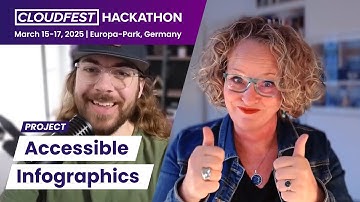 "Accessible Infographics" - CloudFest Hackathon 2025 Project Preview
