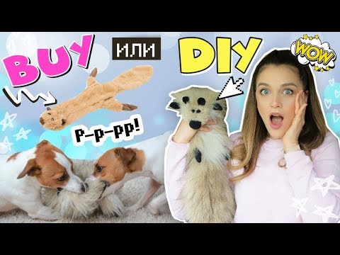 BUY или DIY? | СУПЕР ИГРУШКА, которая вызвала у собак НЕРЕАЛЬНУЮ реакцию! ЭТО ВОСТОРГ!