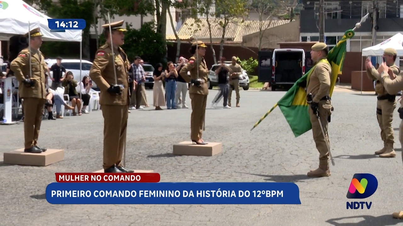 12º BPM de Balneário Camboriú tem primeira mulher no comando