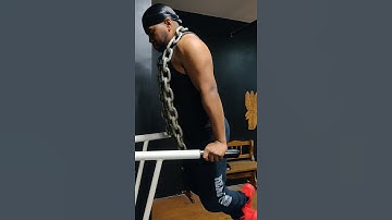 Chain Dips #dips #fitness #gym  #gymaddict