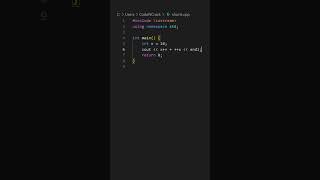 Can you solve this #beginners #programming #C++#Cpp #vscode