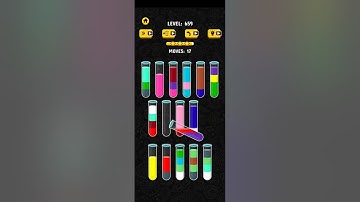 Map 659 Solution||Color Water Sort 3D!