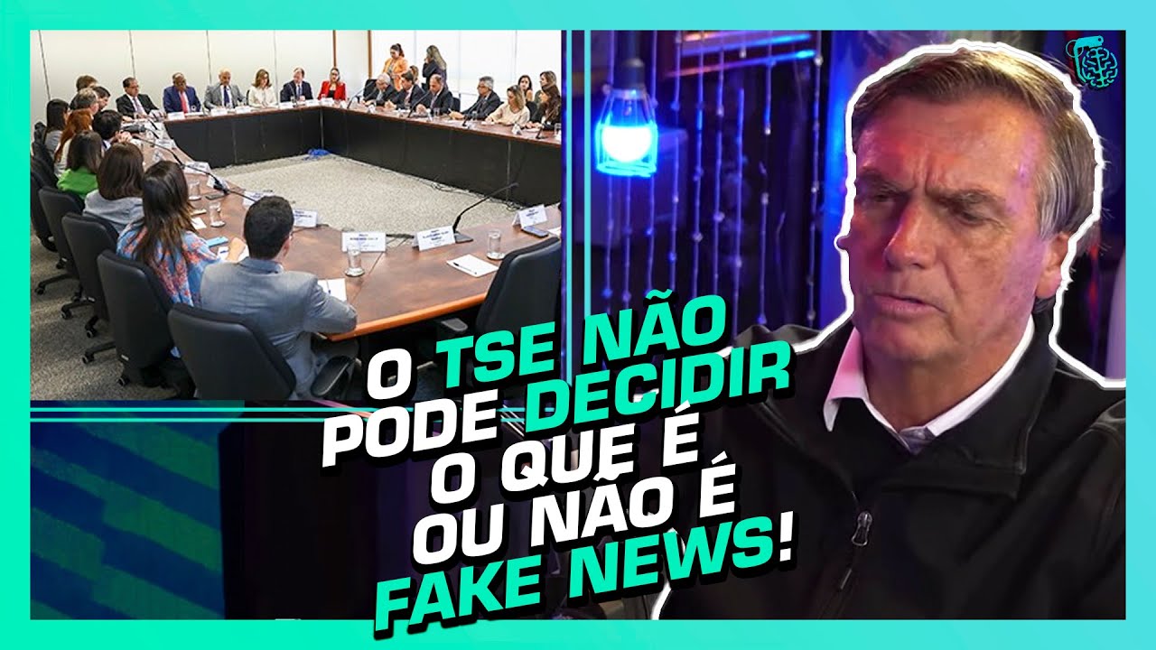 O MAIOR PROBLEMA DAS FAKE NEWS – JAIR BOLSONARO (PRESIDENTE DO BRASIL)