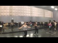 Jason Young Choreography - Ricky Martin Tour Rehearsal "Shake Your Bon Bon" 2014