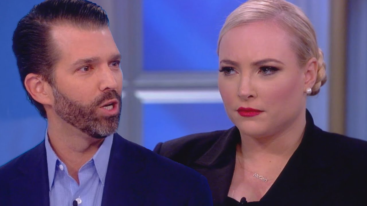 Meghan McCain Confronts Donald Trump Jr. on The View