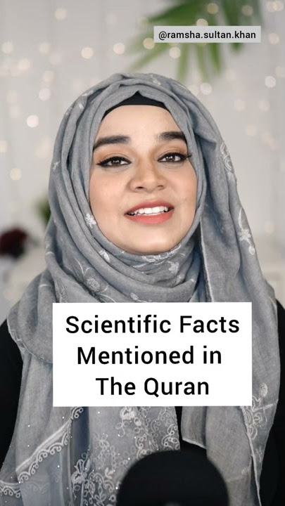 Scientific Facts Mentioned in the Quran #Shorts