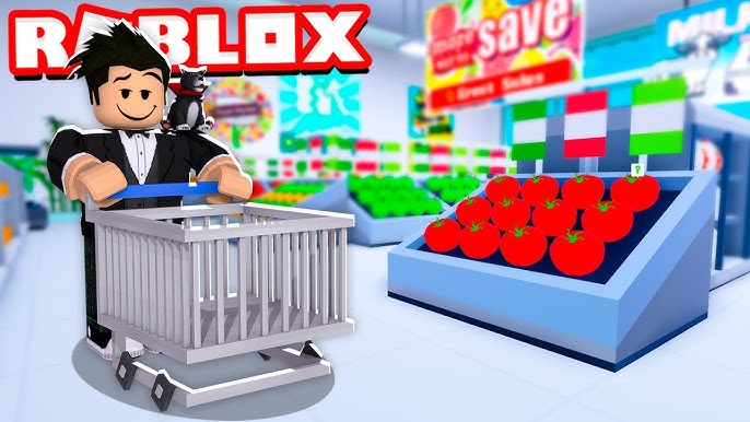 Roblox - VIREI DONA de um SUPERMERCADO INCRÍVEL no ROBLOX (My