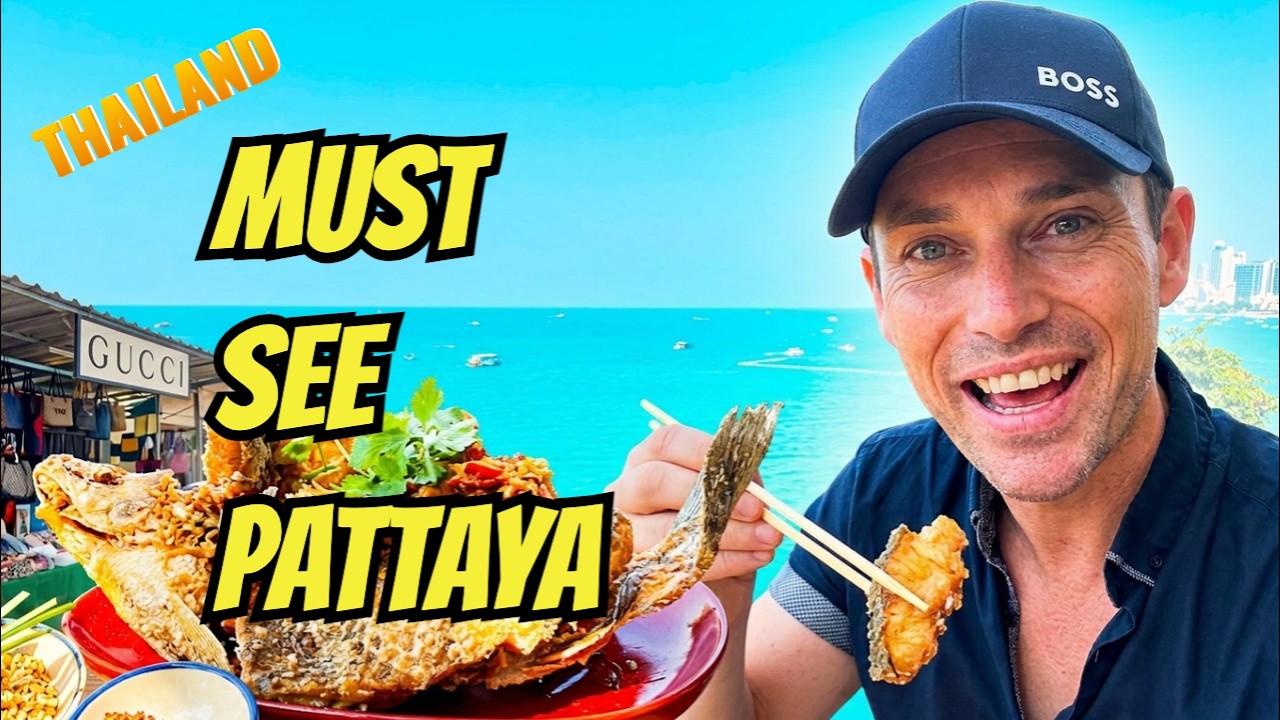 PATTAYA THAILAND in Just 3 Hours! 🇹🇭 Beach, Beer & The BEST Thai Food? onboard Celebrity Solstice