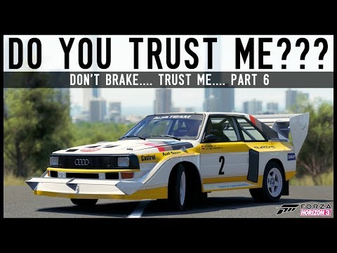 DO YOU TRUST ME??? 700HP Audi Quattro Rally S1 - Forza Horizon 3 