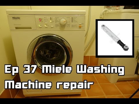 Ep 37 Miele Washing Machine Repair (Shock Absorbers)