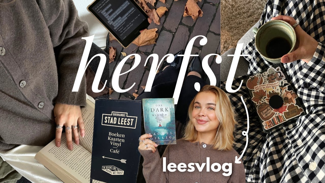 herfst leesvlog 🍁🕯️📚 (+ weekend in Antwerpen) | spoiler vrij