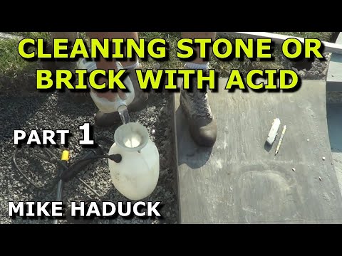 Cleaning stones & masonry with Acid (part 1 of 2)  Mike Haduck