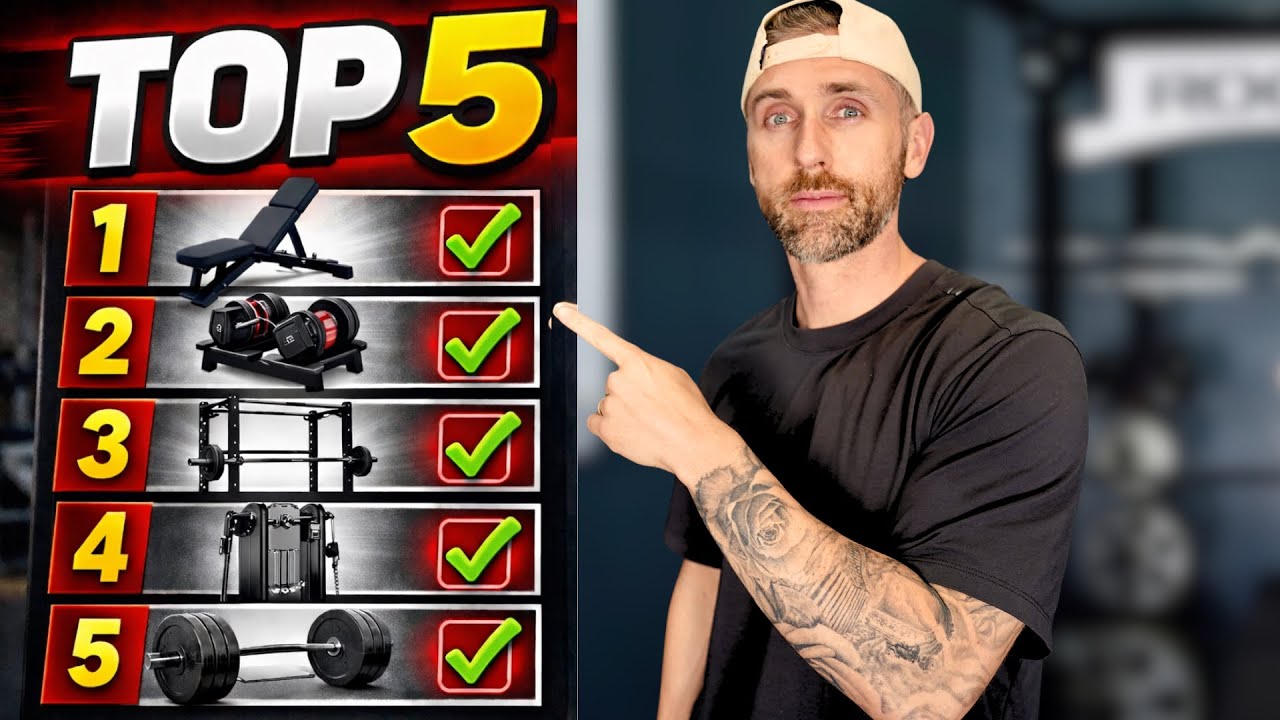 The TOP 5 Pieces Of Home Gym Equipment