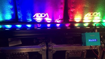 Chamsys MagicPC Artnet demo.