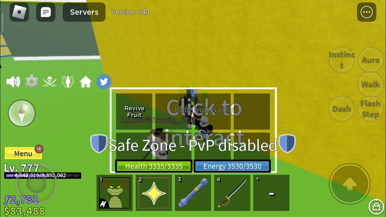 Is lvl 777 lucky for zioles(blox fruits2) YouTube