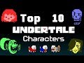 Top 10 Undertale Characters