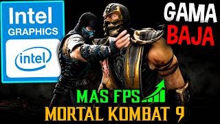 Como Jugar Mortal Kombat 9 en PC de BAJOS RECURSOS | Intel HD Graphics | +Optimización Maxima | 2026