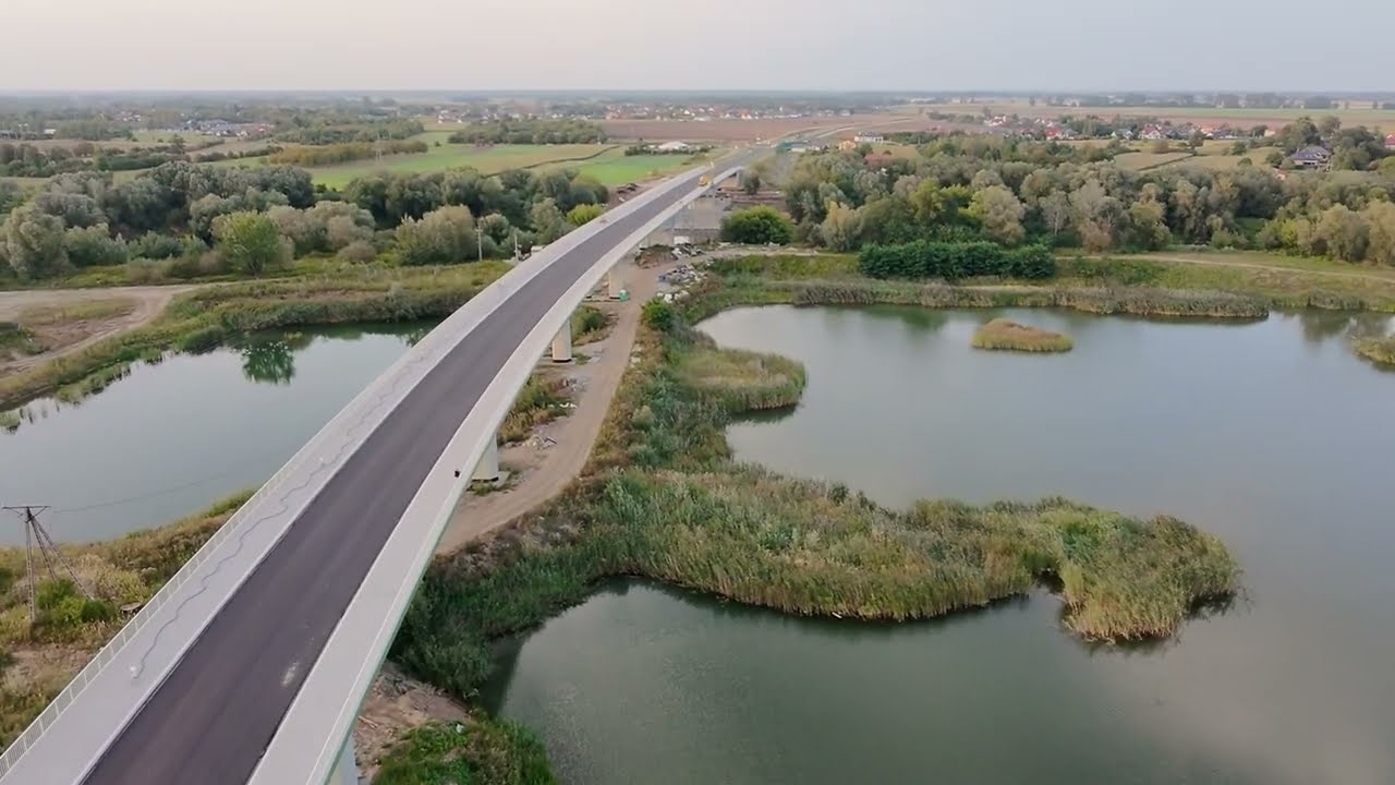 #jarosław# nowy most na rzece SAN okolice stawki Munina