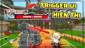 Cách Làm Trigger UI Hiển Thị Thông Tin Boss, Quái #miniworld #aliengame  @Aliengameufo  #triggers