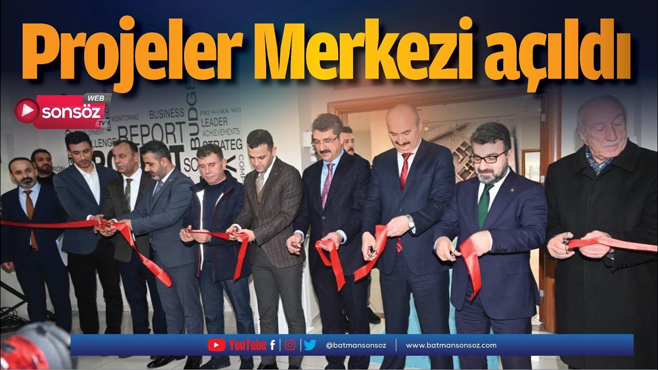 Projeler Merkezi açıldı