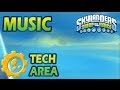  tech elemental area  skylanders swap force music