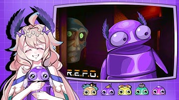 【R.E.P.O.】First time w/ Babu, Shu, Feesh, Wilson & Uki !!【NIJISANJI  EN | Enna Alouette】