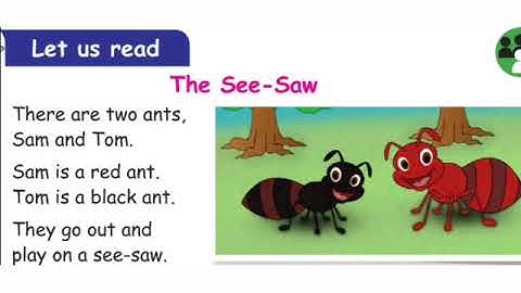 II  ENGLISH TERM   3 UNIT   1 THE SEE   SAW PART   3