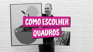 Como escolher os quadros para sala?