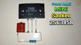 Sanken 2SC3858 Mini Amplifier suara BASSnya mantap