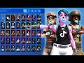 I FOUND A TIKTOK CLAN THAT SPENT $100,000 ON THEIR FORTNITE ACCOUNTS... (LOCKER TOUR)