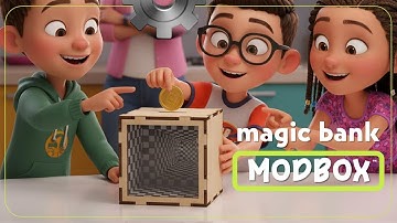 MODBOX: Assemble this Magic Bank with Us! Optical Illusions and Mirrors