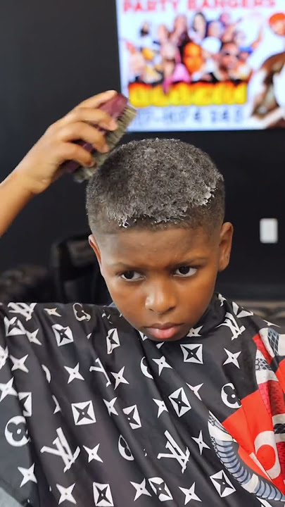 #barber #haircutting #transformation #barberlife #kidsvideo #kidshairstyle #hair #haircut