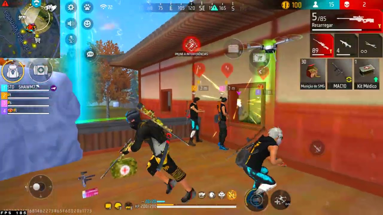 HIGHLIGHTS EM LIGA ANGELICAL E COPA NOBRU🖤💙!!! - SHAWM FF