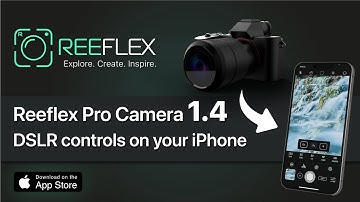 REEFLEX Pro Camera 1.4 | DSLR camera controls & Slow Shutter modes, on your iPhone