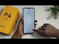 Realme p4 lite chalu kaise kare / How to setup in realme p4 lite