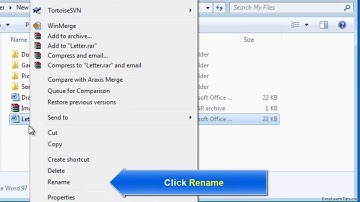 How to rename a file or folder in windows 7 [3 Methods]