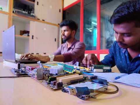 Unveiling Laptop Assembly with Mr. Janardhanan: Empowering Future Hardware & Network Engineers