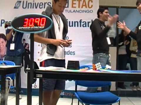 3X3 blind 30.90 Alejandro Orozco World Record
