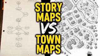 Just Thinking... Town Map vs Story Maps