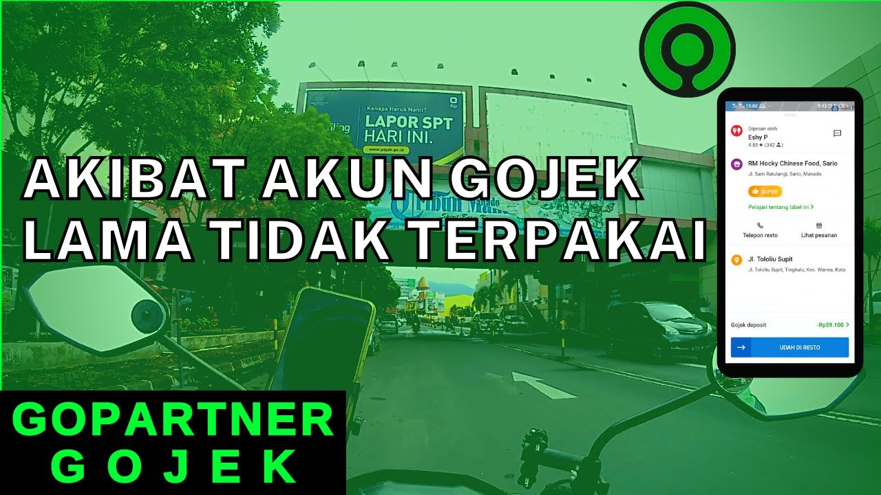 Akibat Akun Gojek Tidak Terpakai Cara Cancel Orderan Gofood Super Gojek Gacor Versi Terbaru Youtube