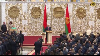 Belarusian Anthem 2020 - Alexander Lukashenko Inauguration 23rd September 2020