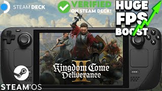 Kingdom Come Deliverance 2 Frame Generation on Steam Deck SteamOS #kcd2 #steamdecks #framegeneration