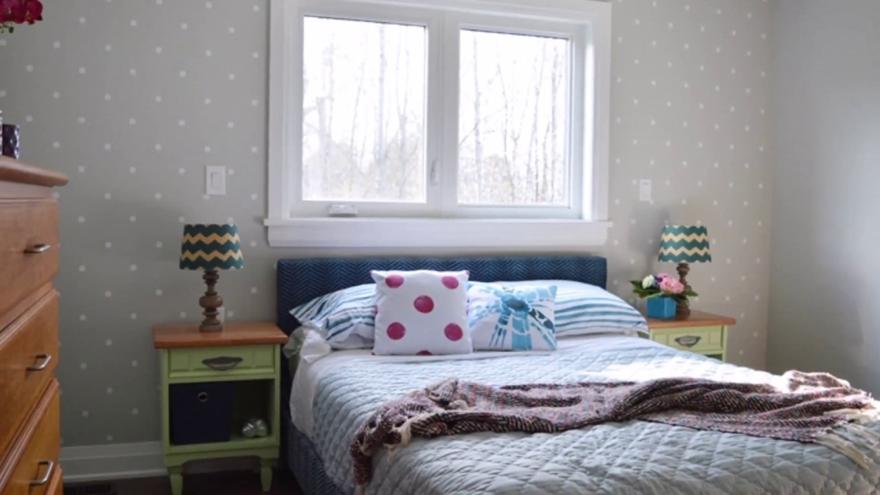 Lime Green Bedside Table Makeover Using General Finishes Milk Paint Youtube