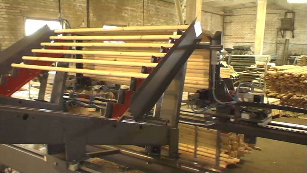 Stake pointer with infeed mechanization YouTube