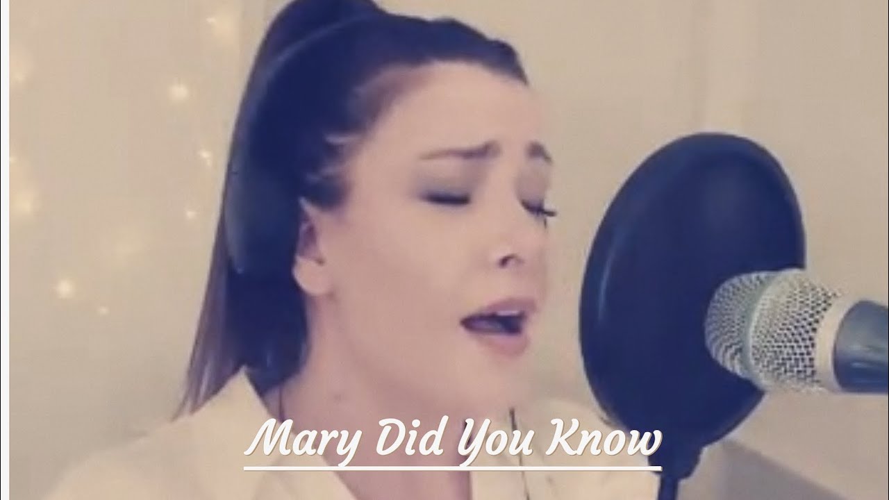 ️🌟 Mary Did You Know 🌟 ️ Cover by Anna Huttunen ‎annamariahutt8827