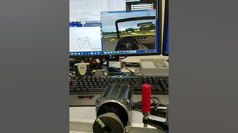 AMC-AASD15A SERVO on LFS with new Simtools 2.4 and linear hexapod plugin (6DOF)