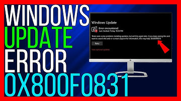 How to FIX Windows Update Error Code 0x800F0831 (2025)